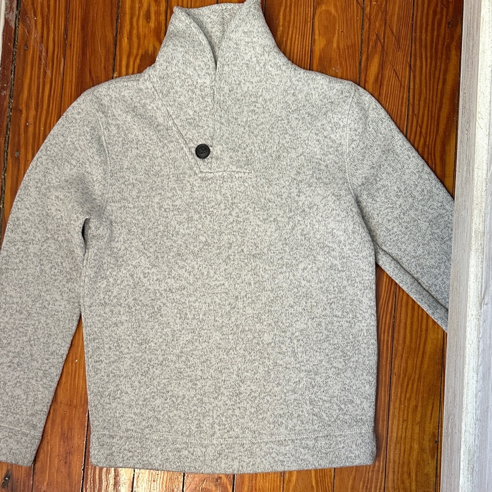 Old Navy Men's Light Gray Turtleneck Sweater